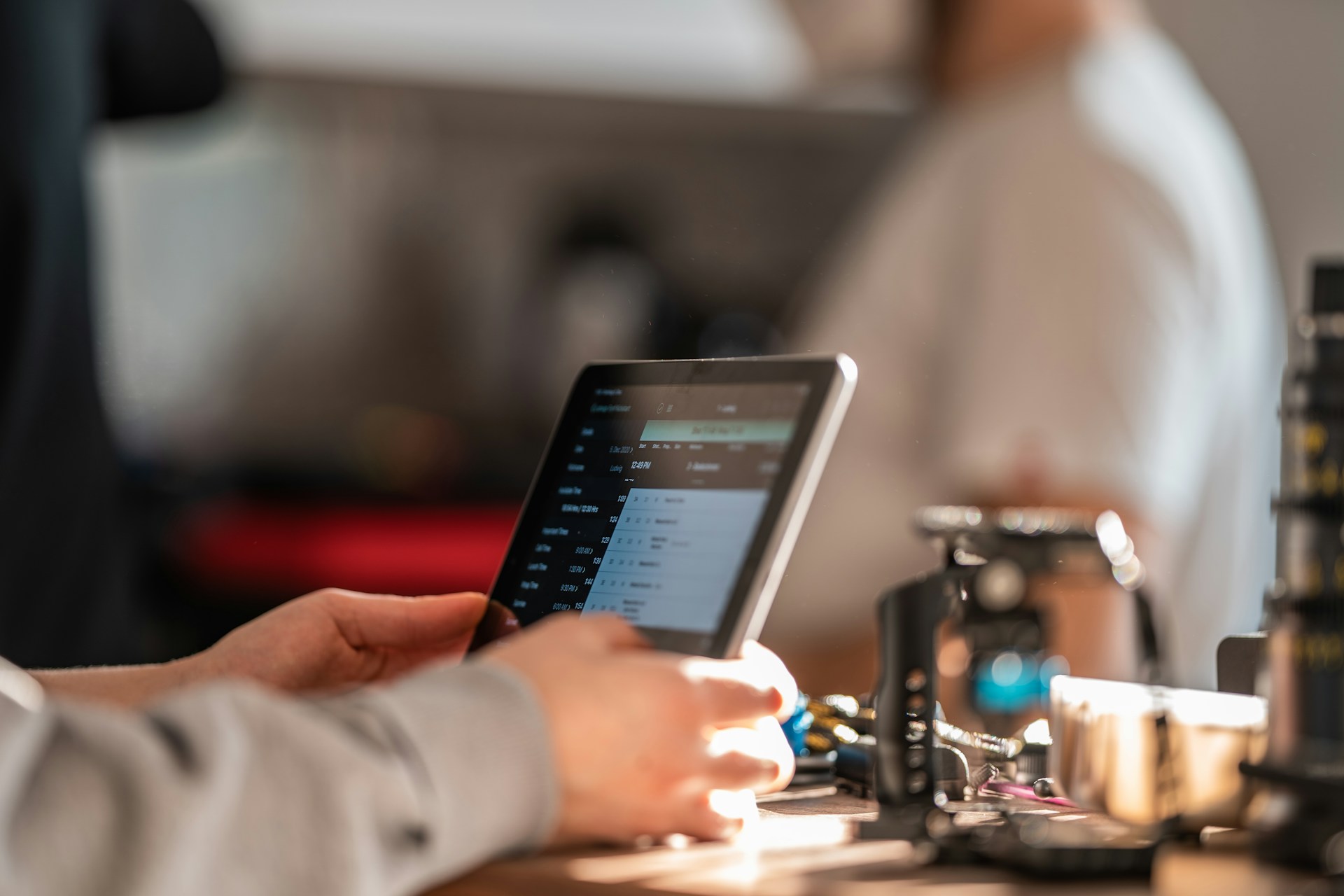 Olympe, application .NET MAUI multiplateforme de saisie d'intervention sur tablettes